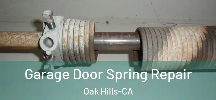  Garage Door Spring Repair Oak Hills-CA