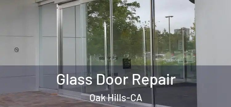 Glass Door Repair Oak Hills-CA