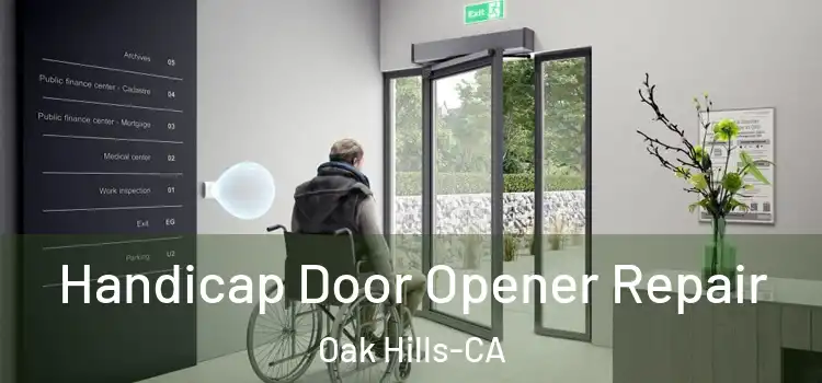  Handicap Door Opener Repair Oak Hills-CA